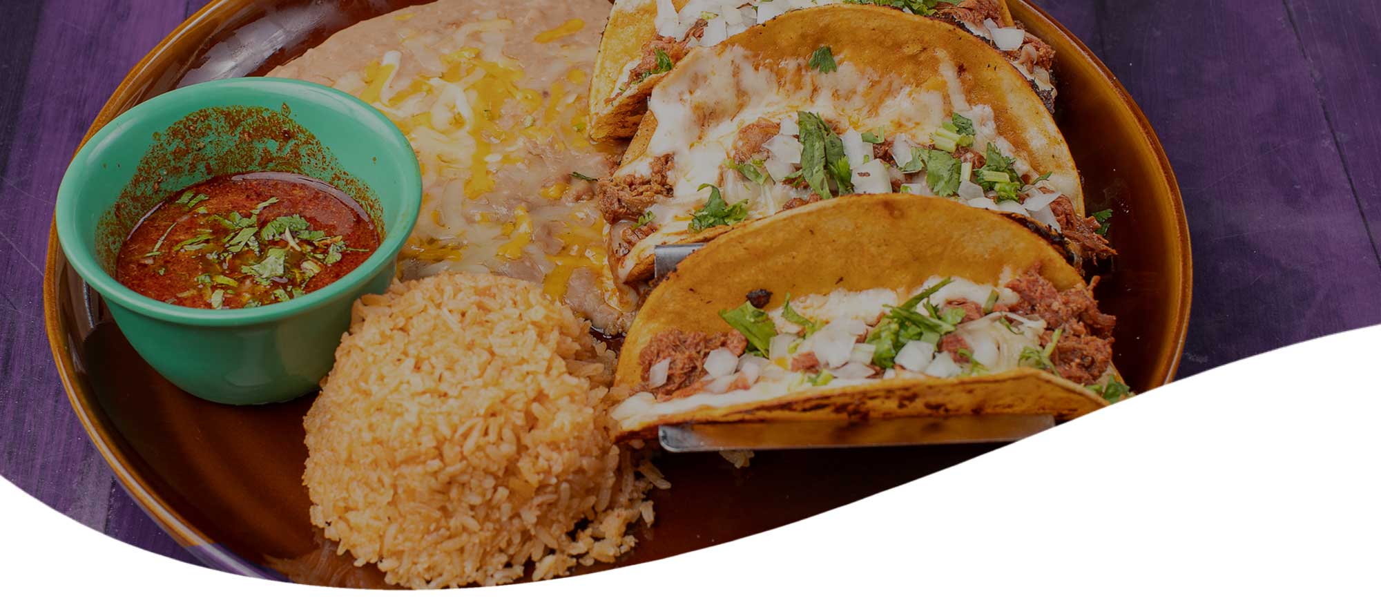picture of classic baked tacos with all the fixings